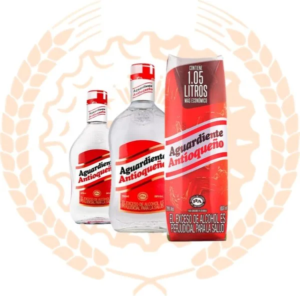 Aguardiente Antioqueño Rojo